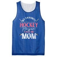 Hockey Player Mom Sport Mothers Day Hockey Fan Hockey Gift Mesh Reversible Basketball Jersey Tank