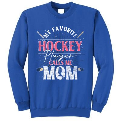 Hockey Player Mom Sport Mothers Day Hockey Fan Hockey Gift Tall Sweatshirt