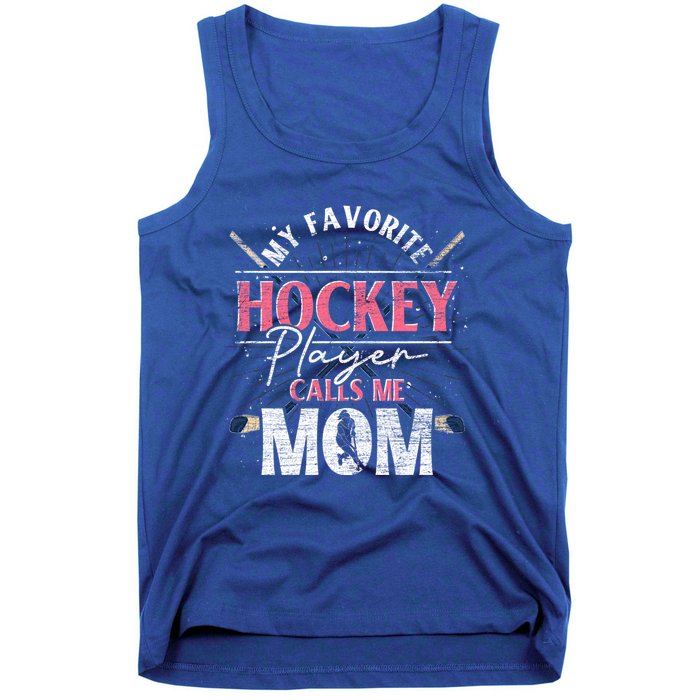 Hockey Player Mom Sport Mothers Day Hockey Fan Hockey Gift Tank Top