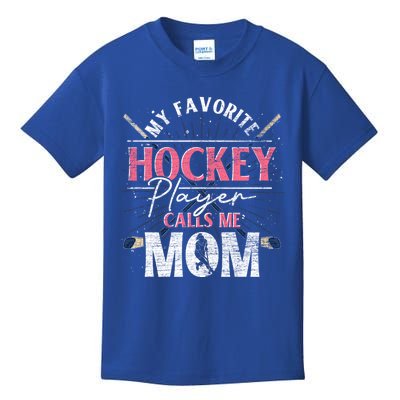 Hockey Player Mom Sport Mothers Day Hockey Fan Hockey Gift Kids T-Shirt