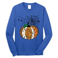 Halloween Pumpkin Music Symbols Music Teacher Halloween Long Sleeve Shirt