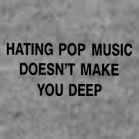 Hating Pop Music Doesn’T Make You Deep 7-Panel Snapback Hat