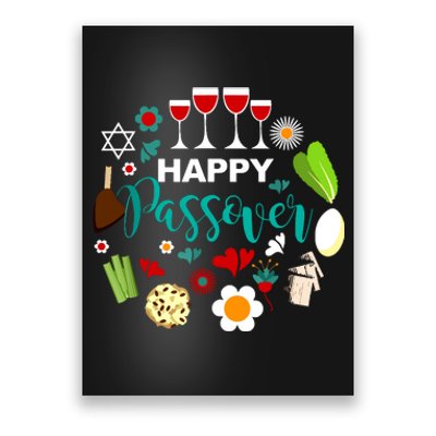 Happy Passover Meal Seder Dinner Poster