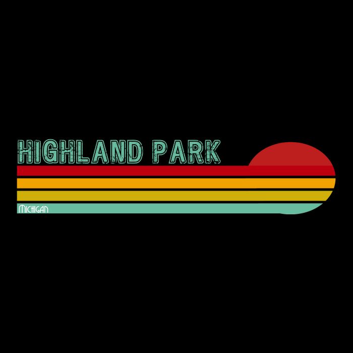 Highland Park Michigan 16 in Basic Backpack