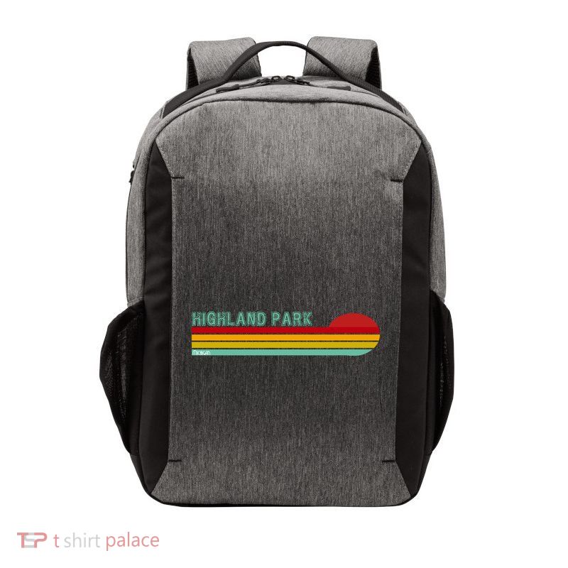 Highland Park Michigan Vector Backpack