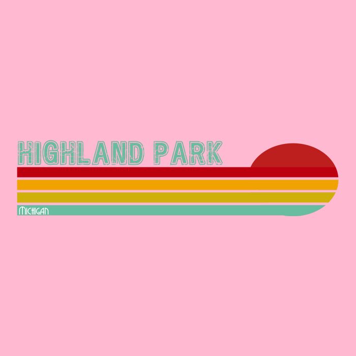 Highland Park Michigan Long Sleeve Shirt