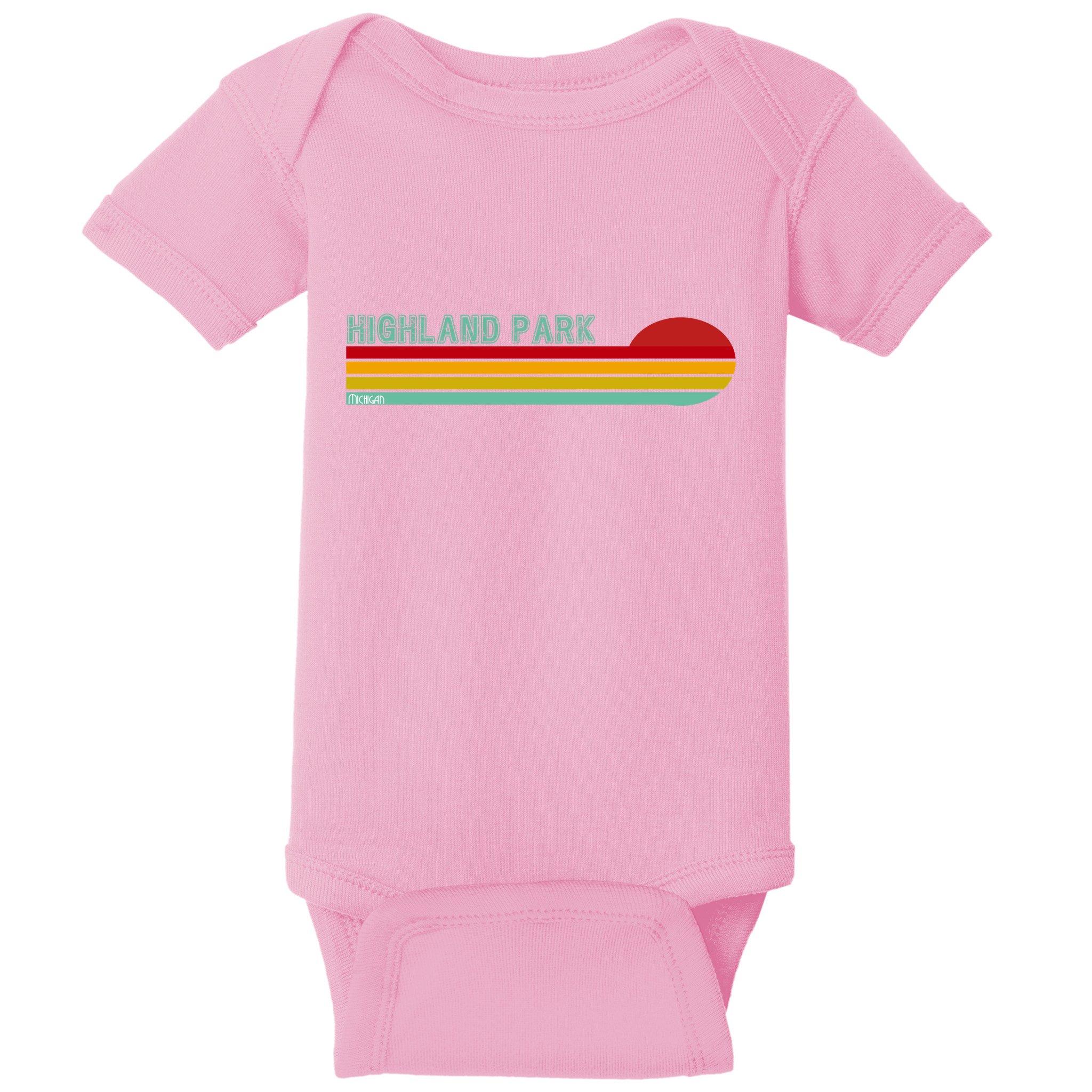Highland Park Michigan Baby Bodysuit