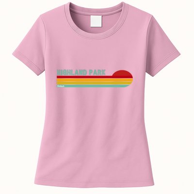 Highland Park Michigan Womens T-Shirt