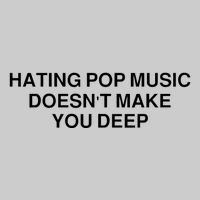 Hating Pop Music Doesn’T Make You Deep Kids Tie-Dye T-Shirt