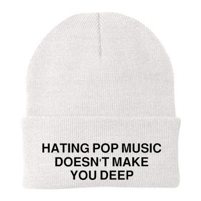 Hating Pop Music Doesn’T Make You Deep Beanie