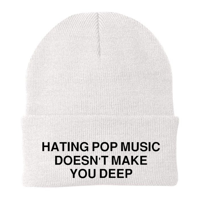 Hating Pop Music Doesn’T Make You Deep Beanie