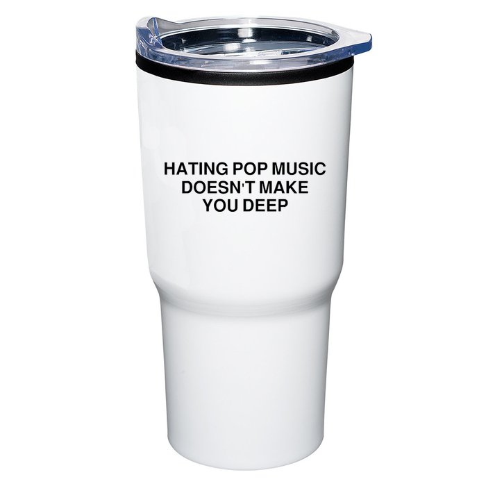 Hating Pop Music Doesn’T Make You Deep Tumbler
