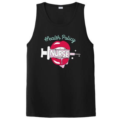 Health Policy Nurse Cute Rn Public Health Nursing Hot Lips PosiCharge Competitor Tank