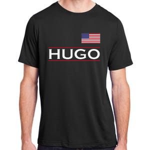 Hugo Personalized Name Funny Birthday Gift Idea Adult ChromaSoft Performance T-Shirt