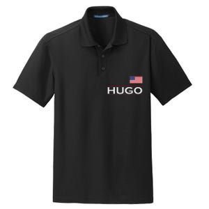 Hugo Personalized Name Funny Birthday Gift Idea Dry Zone Grid Polo