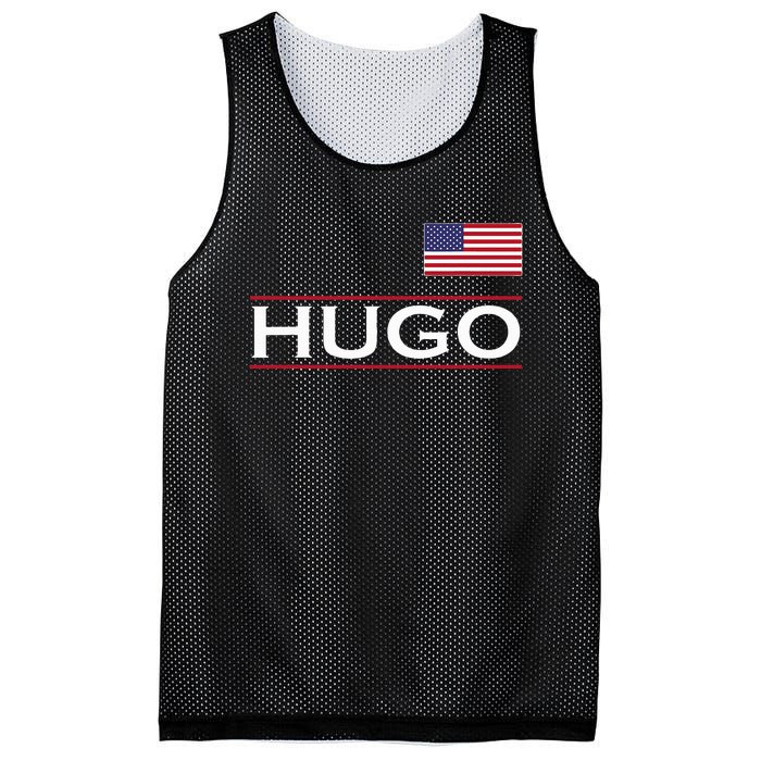 Hugo Personalized Name Funny Birthday Gift Idea Mesh Reversible Basketball Jersey Tank