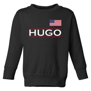 Hugo Personalized Name Funny Birthday Gift Idea Toddler Sweatshirt