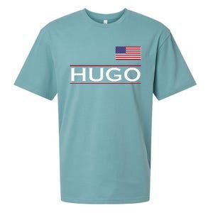 Hugo Personalized Name Funny Birthday Gift Idea Sueded Cloud Jersey T-Shirt