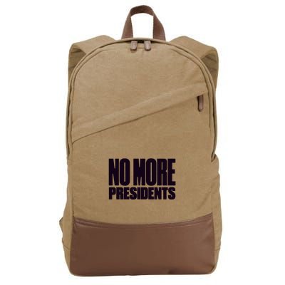Hasan Piker No More Presidents Cotton Canvas Backpack