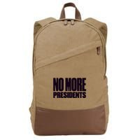 Hasan Piker No More Presidents Cotton Canvas Backpack