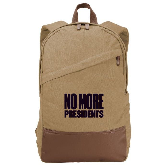 Hasan Piker No More Presidents Cotton Canvas Backpack