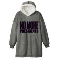 Hasan Piker No More Presidents Hooded Wearable Blanket