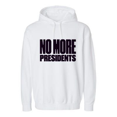 Hasan Piker No More Presidents Garment-Dyed Fleece Hoodie