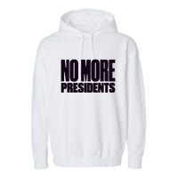 Hasan Piker No More Presidents Garment-Dyed Fleece Hoodie