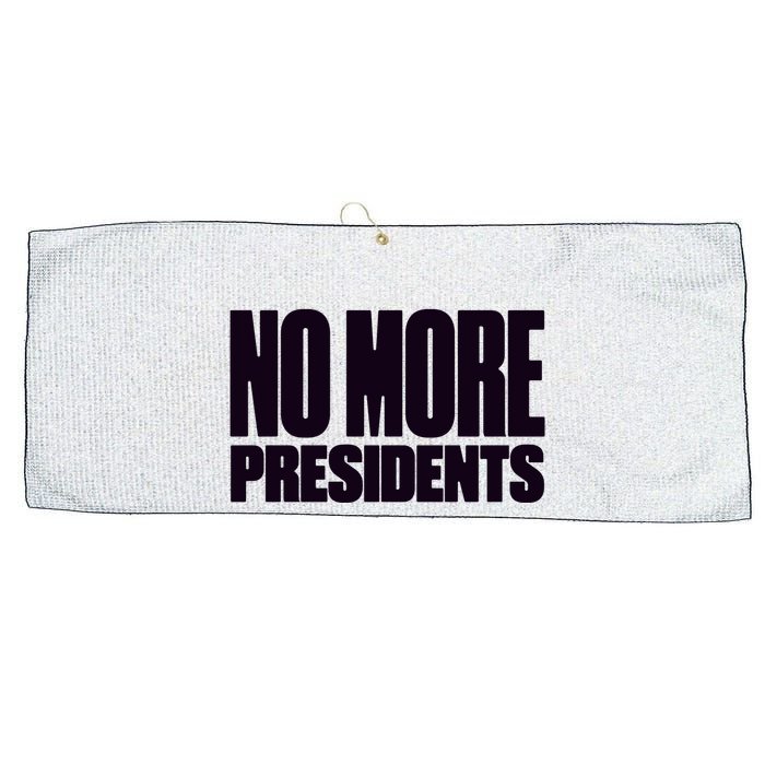 Hasan Piker No More Presidents Large Microfiber Waffle Golf Towel