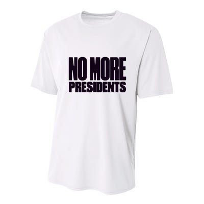 Hasan Piker No More Presidents Youth Performance Sprint T-Shirt