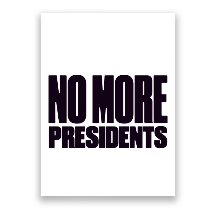 Hasan Piker No More Presidents Poster