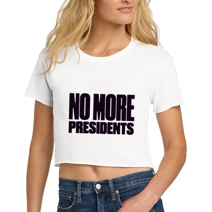 Hasan Piker No More Presidents Crop Top
