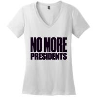 Hasan Piker No More Presidents Women's V-Neck T-Shirt