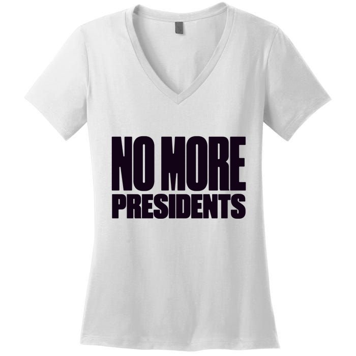 Hasan Piker No More Presidents Women's V-Neck T-Shirt