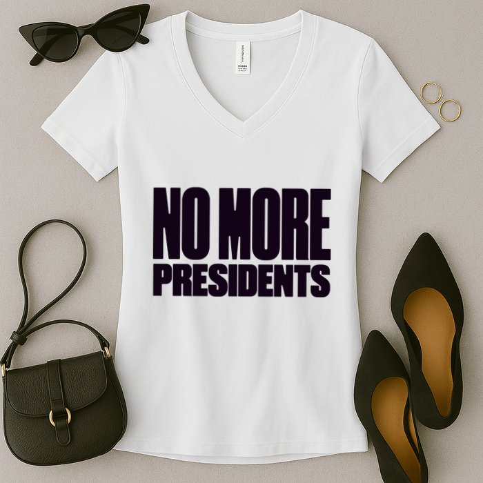 Hasan Piker No More Presidents Women's V-Neck T-Shirt