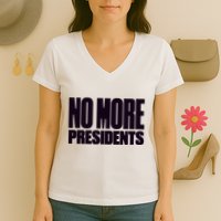 Hasan Piker No More Presidents Women's V-Neck T-Shirt