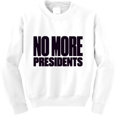 Hasan Piker No More Presidents Kids Sweatshirt