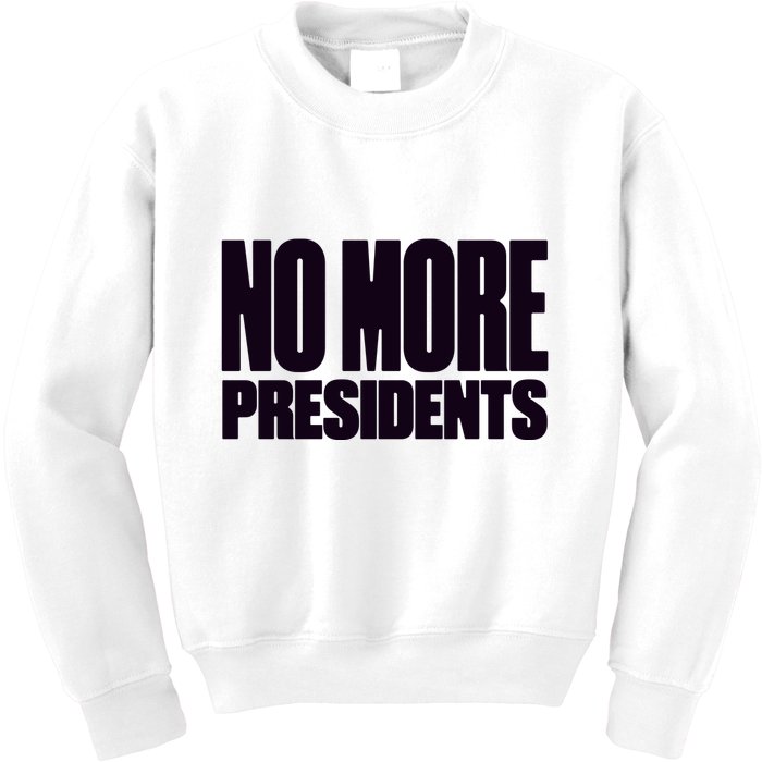 Hasan Piker No More Presidents Kids Sweatshirt
