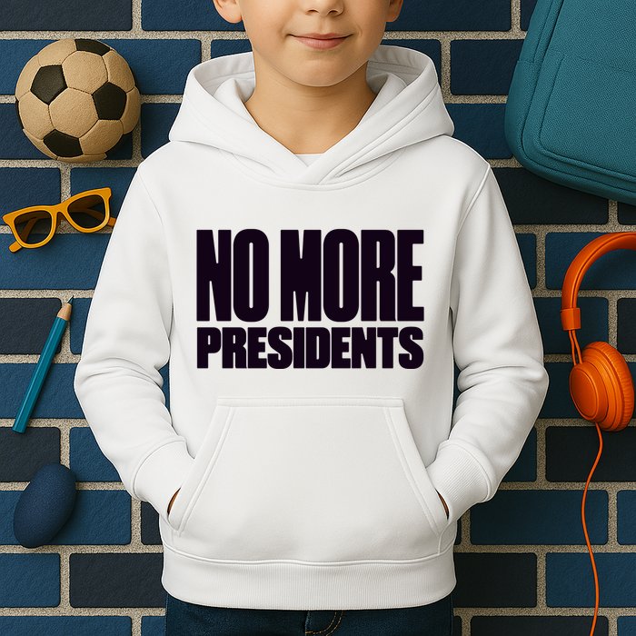 Hasan Piker No More Presidents Kids Hoodie