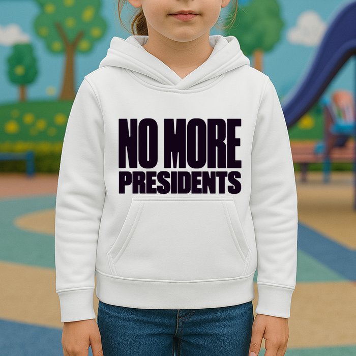 Hasan Piker No More Presidents Kids Hoodie