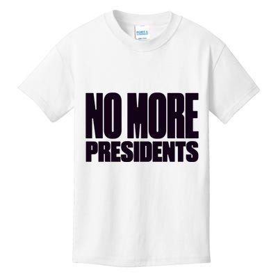 Hasan Piker No More Presidents Kids T-Shirt