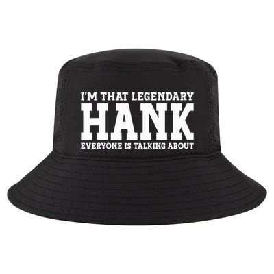 Hank Personal Name Funny Hank Cool Comfort Performance Bucket Hat