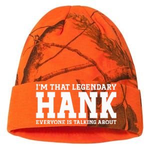 Hank Personal Name Funny Hank Kati Licensed 12" Camo Beanie