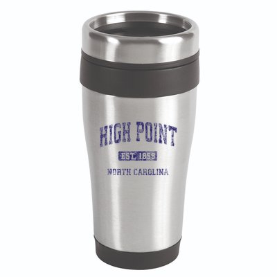 High Point North Carolina Nc Vintage Athletic 16oz Travel Tumbler