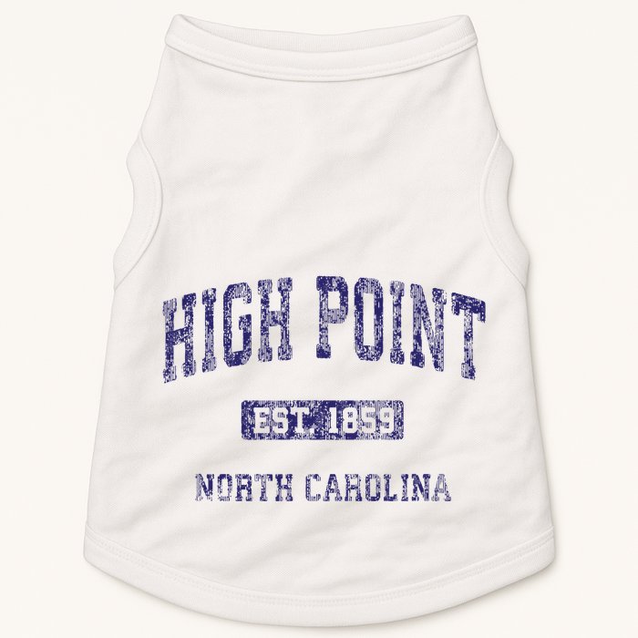 High Point North Carolina Nc Vintage Athletic Doggie Tank