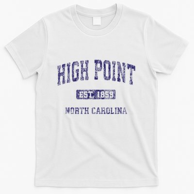 High Point North Carolina Nc Vintage Athletic T-Shirt