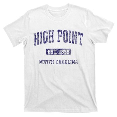 High Point North Carolina Nc Vintage Athletic T-Shirt