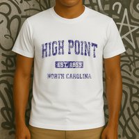 High Point North Carolina Nc Vintage Athletic T-Shirt