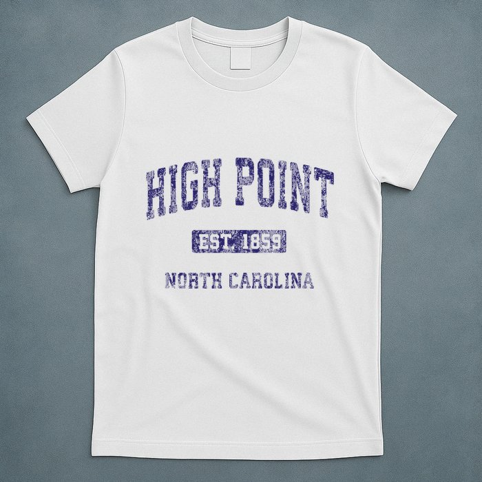 High Point North Carolina Nc Vintage Athletic T-Shirt