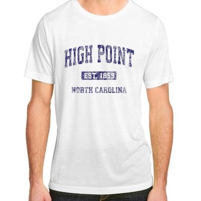 High Point North Carolina Nc Vintage Athletic Adult ChromaSoft Performance T-Shirt